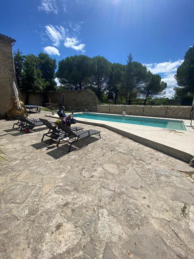 Logis Dans Ancien Relais De Poste Apartment Saint Julien Les Rosiers Luaran gambar